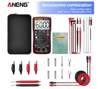 Aneng An9002 Multimètre Numérique Bluetooth 6000 Points Multimètre Professionnel True Rms Testeur De Tension De Courant Ac/Dc Gamme Automatique - Type An9002 Red Pro #B