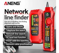 ANENG M469A Network Cable Finder Multifunctional Cable Finder Anti-Interference Testing Instrument Find The Break Point of Network Line And Check The Line