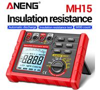 ANENG MH15 mégohmmètre d'isolation numérique 6000 points ohmmètre condensateur Test résistance testeur tension mètre outils MH15 Without Battery