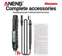 Aneng-Multimètre Numérique Intelligent St212,Pince Ampèremétrique,Tension De Courant,Puzzles Itance,Testeur Ohm,Plage Automatique,Écran De Document Lcd,6000 Points - Type Pen-Type Multimeter