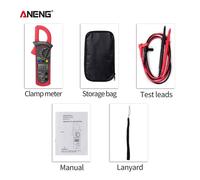 Aneng-Pince Multimètre Numérique St201,Testeur De Ul,Puzzles Électriques Automobiles,Ampèremètre,Voltmètre - Type St201 Red