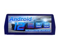 AneQu 12.3" Auto Stéréo Android 12 pour BMW Série 5 E60 2005-2008 CCC Système Octa-Core 32 Go ROM Voiture Navigation Multimédia avec écran bleu antireflet Carplay Android Auto