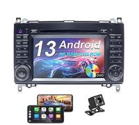 AneQu Android 13 Autoradio W169, 4-Core 2GB+32GB Navigation GPS pour Mercedes Benz Sprinter B200 Viano Vito W639 W169 W245 Écran Tactile 7 Pouces Lecteur Multimédia Carplay WiFi DVD Intégré