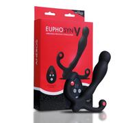 Aneros Eupho Syn V Stimulateur prostatique vibrant rechargeable - Noir
