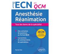 Anesthésie, réanimation
