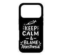 Anesthésiste drôle anesthésie infirmière Chirurgie hôpital Coque pour iPhone 17 Pro