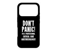 Anesthésiste en Soins intensifs Coque pour iPhone 17 Pro