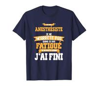Anesthésiste Je ne m'arrête Pas Cadeau Anesthésie Humour T-Shirt