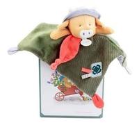 Aneth la vache - doudou plat Rouge