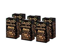 Aneto 100% Naturel - Bouillon de Noël - boîte de 6 unités de 1L