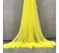 Anevous 1 m x 150 cm de tissu en tulle à coudre, tissu en tulle doux au mètre, tissu maille tissu décoratif pour décorer, tissu décoratif en tulle tissu drapant pour mariage rideaux robe jupe en tulle