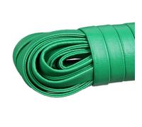 Anevous Bracelet en cuir synthétique plat - Largeur : 5 mm - Longueur : 5 m - En cuir synthétique souple - Respectueux de l'environnement - Pour bijoux à faire soi-même, collier, vêtements, sacs