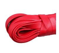 Anevous Bracelet en cuir synthétique plat - Largeur : 5 mm - Longueur : 5 m - En cuir synthétique souple - Respectueux de l'environnement - Pour bijoux à faire soi-même, collier, vêtements, sacs