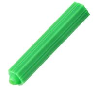 Anevous Lot de 50 tubes d'expansion en plastique - Chevilles à percussion - Chevilles à clou - Chevilles à clou - Boulons de fixation murale en plastique sans vis pour cloison sèche creuse - Vert - M8