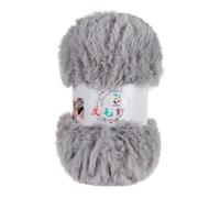 Anevous Pelote de 100 g de fil en fourrure synthétique à tricoter à la main, fil peluche pour crochet, fil à tricoter à la main, fil à crochet, fil en fausse fourrure, fil à tricoter, fil pour