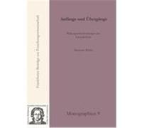 Anfänge und Übergänge Weber, Marianne (Auteur)