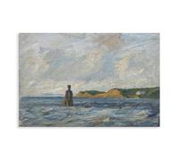 ANFOTCM Impression sur toile Oscar Bojesen (1879) - Décoration murale pour chambre à coucher, bureau, cadeau - 50 x 75 cm