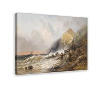 ANFOTCM Poster William James Durant Ready (1823) - Décoration murale pour salon, chambre à coucher - 30 x 45 cm