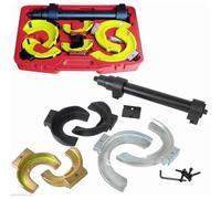Anfun Ensemble de compresseur à ressort universel pour McPherson Strut Systems Kit de réglage avec étui de transport rouge