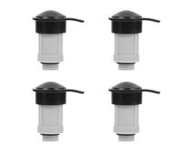 Angaekkot Kit de soupape de buse d'air de piscine et capuchon de rechange, compatible avec les modèles Intex 26719MW, 26719W, 26733EH, 26735EH, anti-fuite et ajustement parfait, montage facile (4