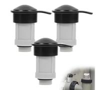 Angaekkot Kit de soupape de buse d'air de piscine et capuchon de rechange, compatible avec les modèles Intex 26719MW, 26719W, 26733EH, 26735EH, anti-fuite et ajustement parfait, montage facile (3