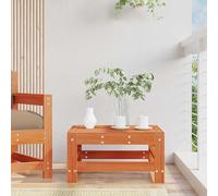 Angajara Repose-pieds de jardin en pin massif pour meubles d'extérieur - Élément d'assise résistant aux intempéries - Convient pour salon, coin, module, canapé, fauteuil, tabouret, idéal pour terrasse