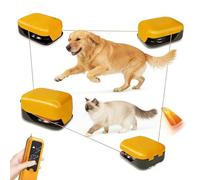 ANGDI Machine de Course d'agilité pour Chiens, kit d'entraînement à l'agilité pour Chiens, Jouet motorisé pour Chiens avec Une Couverture maximale de 150m², Jouet interactif pour l'enrichissement