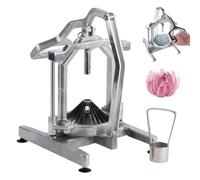 ANGDI Outil Commercial pour fleurir Les oignons, Ensemble d'outils de Coupe pour Fleurs d'oignons avec Long Manche, Outil de Dressage, Presse-Fleuris Manuelle pour la décoration de Restaurant