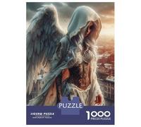 Ange avec Ailes 1000 Pièces Coffret Puzzle Puzzle Premium Carton Solide - DIY Familial Trop Amusant, Belle Déco, Cadeau D’Anniversaire pour Adultes Et Enfants 38x26cm/1000pcs