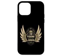 Ange avec Ailes 18ème Anniversaire Vintage 2008 Coque pour iPhone 12 Mini