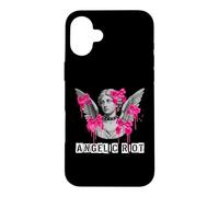 Ange avec Ailes et nœuds Roses Coque pour iPhone 16 Plus