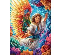 Ange avec des Ailes de Phénix 500 Pieces Casse-tête Adulte en Carton Haute Qualité Très Difficile Haute Difficulté Anti-Stress Décoration Murale Cadeau Fête des Pères 500 PCS