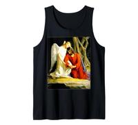 Ange avec Jésus-Christ Jardin de Gethsémani Peinture 1873 Débardeur