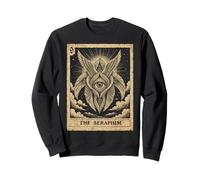 Ange biblique Séraphin Obscur Oeil Obscur Sweatshirt