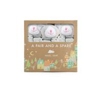 Ange Cher Trois d'une Genre Doudou Chaton Gris