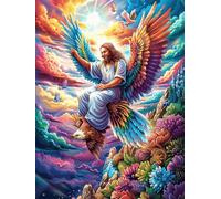 Ange dans la forêt Magique 300 Pièces Puzzle Adulte en Carton Rigide Haute Qualité Animal Mignon de Conte de fées Très Difficile Haute Difficulté Anti-Stress Décoration Murale Idée Cadeau Premium 300