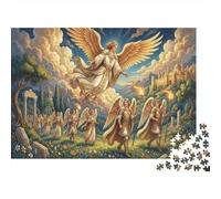 Ange de Conte de Fées Puzzle 1000 Pièces Adultes Et Enfants, Casse-tête,Anti-Stress,Déco Murale,Premium,Carton,Dès 14 Ans,Défi,Détente,Jeu Éducatif 38x26cm/1000pcs