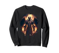Ange de feu avec Flammes de l'enfer Sweatshirt
