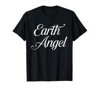 Ange de la Terre T-Shirt Graphique avec Valeur, Homme, Noir, M