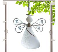 Ange de mer - Pendentif en acrylique bidimensionnel décoratif pour sapin de Noël