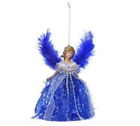 Ange de Noël pour arbre - Ornement d'arbre d'ange avec ailes | Décoration festive pour sapin de Noël, décoration d'arbre et décoration de fête de Noël et Ambie, Consulte la descripción, Voir
