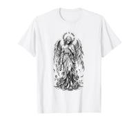 Ange déchu - Halo brisé - Monochrome Gothique T-Shirt