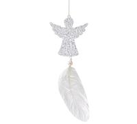 Ange - Décoration de neige pour cadeau festif | Pendentif ange de Noël - Décorations de sapin d'hiver avec design léger et beau savoir-faire facile, construction de qualité pour la maison