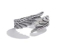 Ange Démon Wing Paire Anneaux pour Correspondance Best Friend Trendy Promise Ring pour T