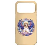 Ange Gardien béni Bleu et Violet pour veiller sur Vous Coque pour iPhone 17 Pro Max