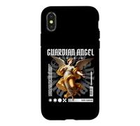 Ange Gardien Divin Protecteur angelcore Gothique Renaissance Coque pour iPhone X/XS