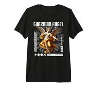Ange Gardien Divin Protecteur angelcore Gothique Renaissance T-Shirt Haut de Gamme