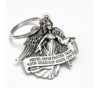 Ange gardien porte-clés Disque ne jamais plus vite que votre ange gardien peut voler