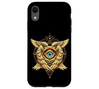 Ange géométrique séraphin Gothique bibliquement précis Coque pour iPhone XR