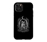 Ange Gothique pleurant sous Les ruines du Croissant de Lune Coque pour iPhone 11 Pro